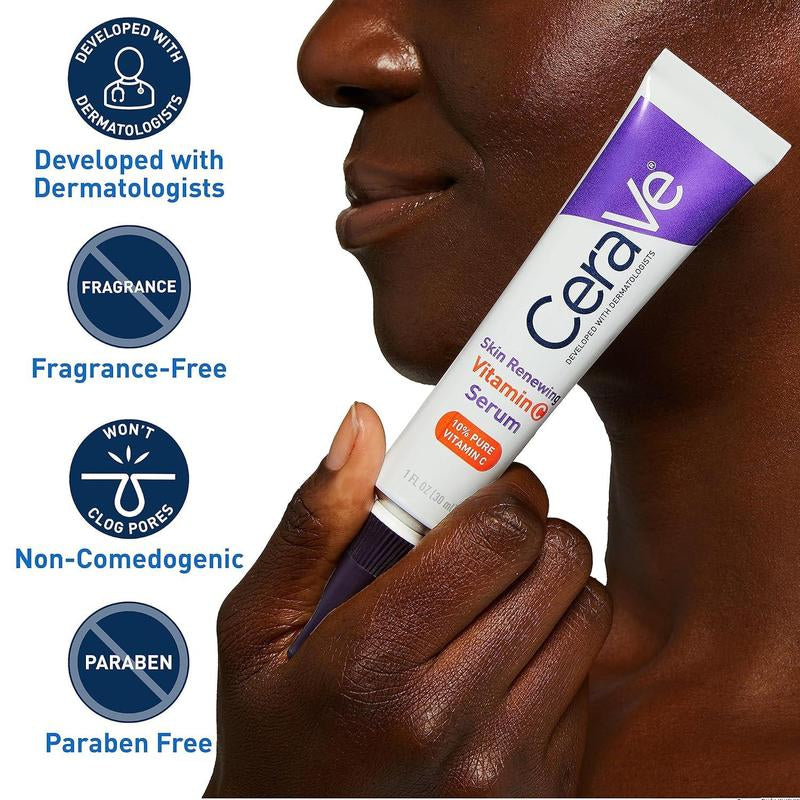 Cerave Skin Renewing Vitamin C Serum | All Skin Types | 10% Pure Vitamin C