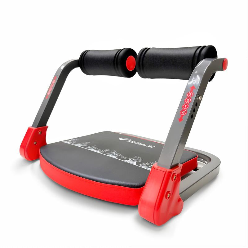 MERACH Sit-Up Exercise Equipment, Ab Crunch Machine Roll-Up Machine, Abdominal Workout Machine for Home Gym, Core Ab Exercise System Trainer