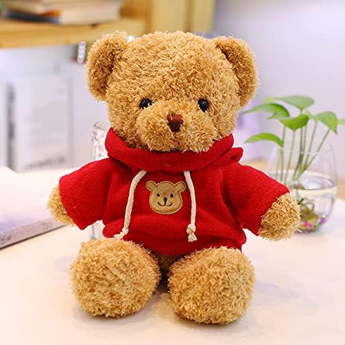 Teddy Bear Soft Fur Teddy Bear with Hood Paw Print
