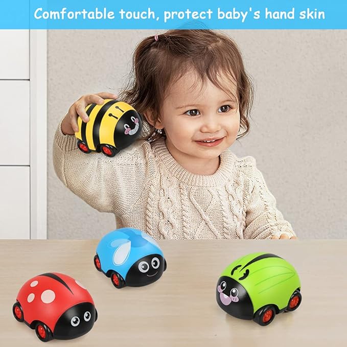 Baby Car Toy, Vehicles, Friction, Pull Back Toy Cars