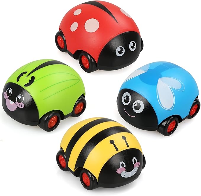 Baby Car Toy, Vehicles, Friction, Pull Back Toy Cars