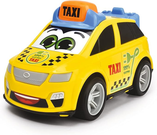 One of Three Different Wind-Up Cars, Taxi, Fire Engine, Police Car,