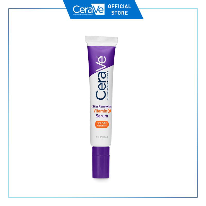 Cerave Skin Renewing Vitamin C Serum | All Skin Types | 10% Pure Vitamin C