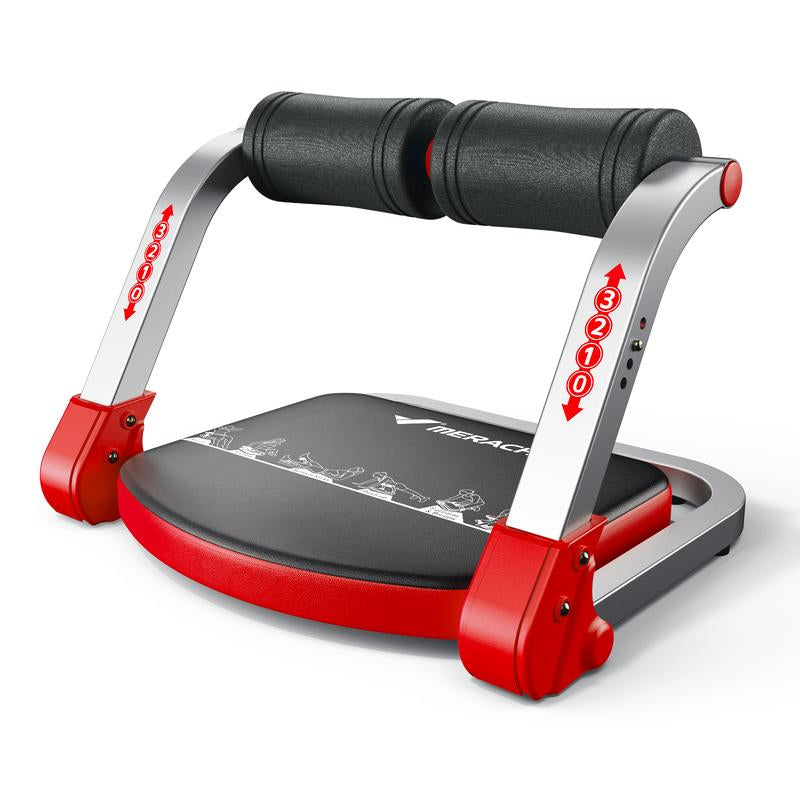 MERACH Sit-Up Exercise Equipment, Ab Crunch Machine Roll-Up Machine, Abdominal Workout Machine for Home Gym, Core Ab Exercise System Trainer