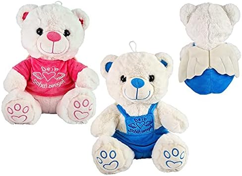 Guardian Angel Bear - Lucky Bear Teddy Bear Angel