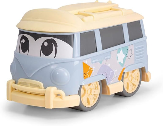 Freewheel & Roof for Opening, Toy Camper for Babies
